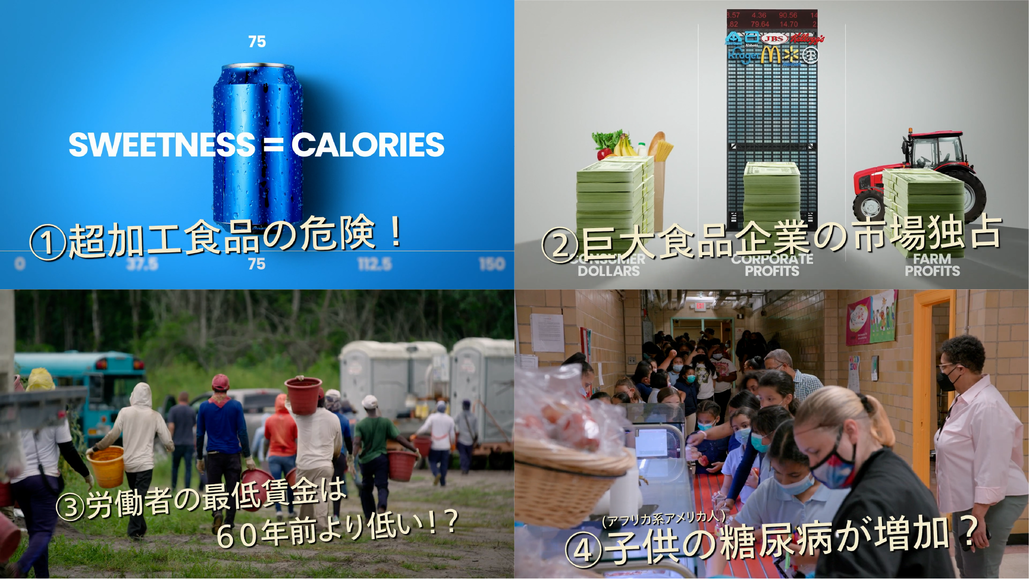 “超加工食品”の危険性とは? パンデミック後浮き彫りになった様々な「食」の問題に迫る『フード・インク ポスト・コロナ』予告編解禁