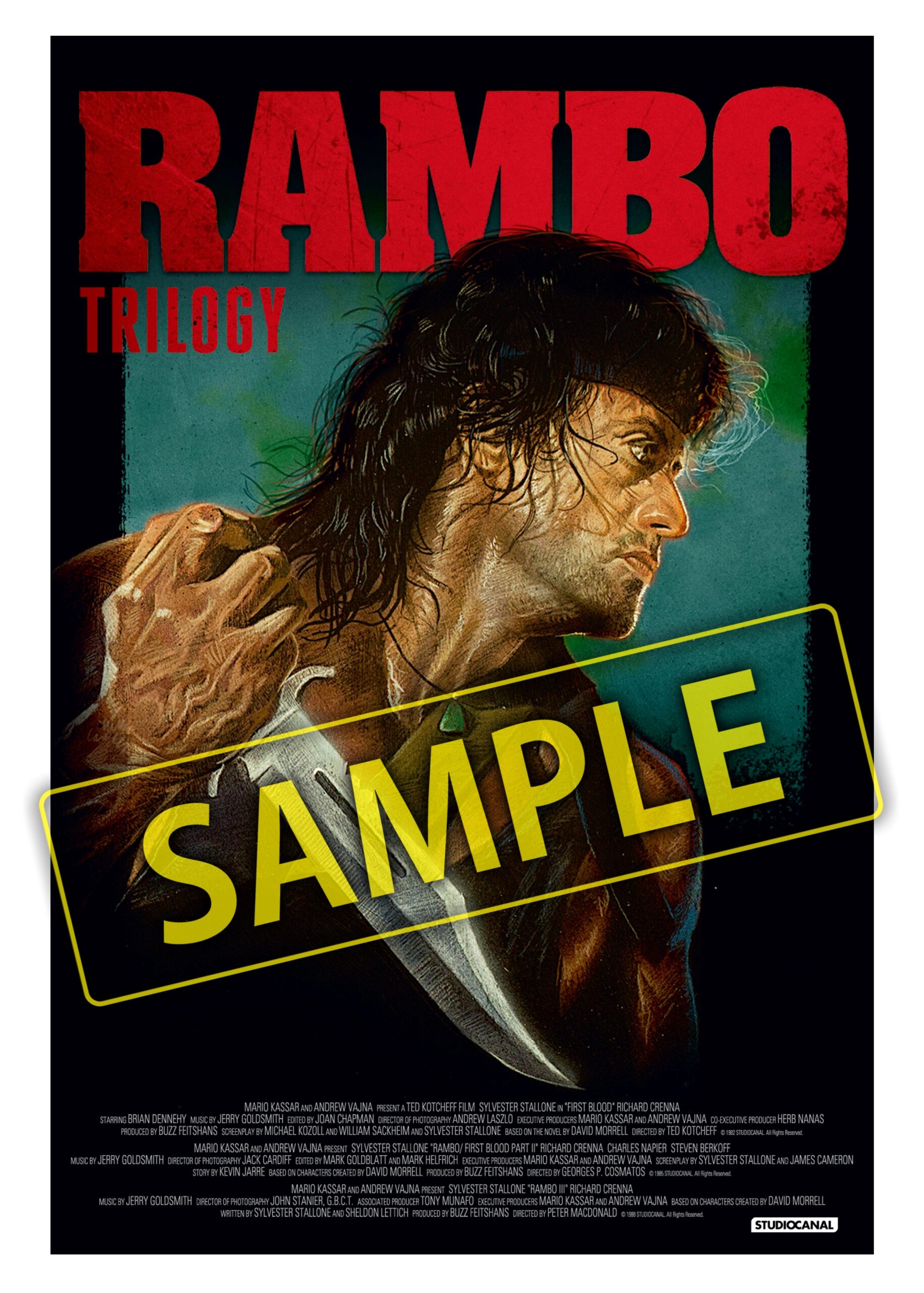 ランボー・トリロジー 4K Ultra HD Blu-ray BOX(6枚組)等（4Kレストア  