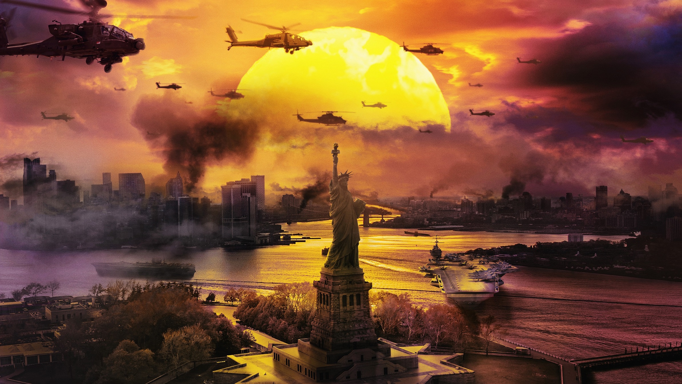 メジャー作品以外の洋画実写作品で初登場首位という異例の快挙『シビル・ウォー　アメリカ最後の日』12月6日よりPrime Videoで見放題独占配信