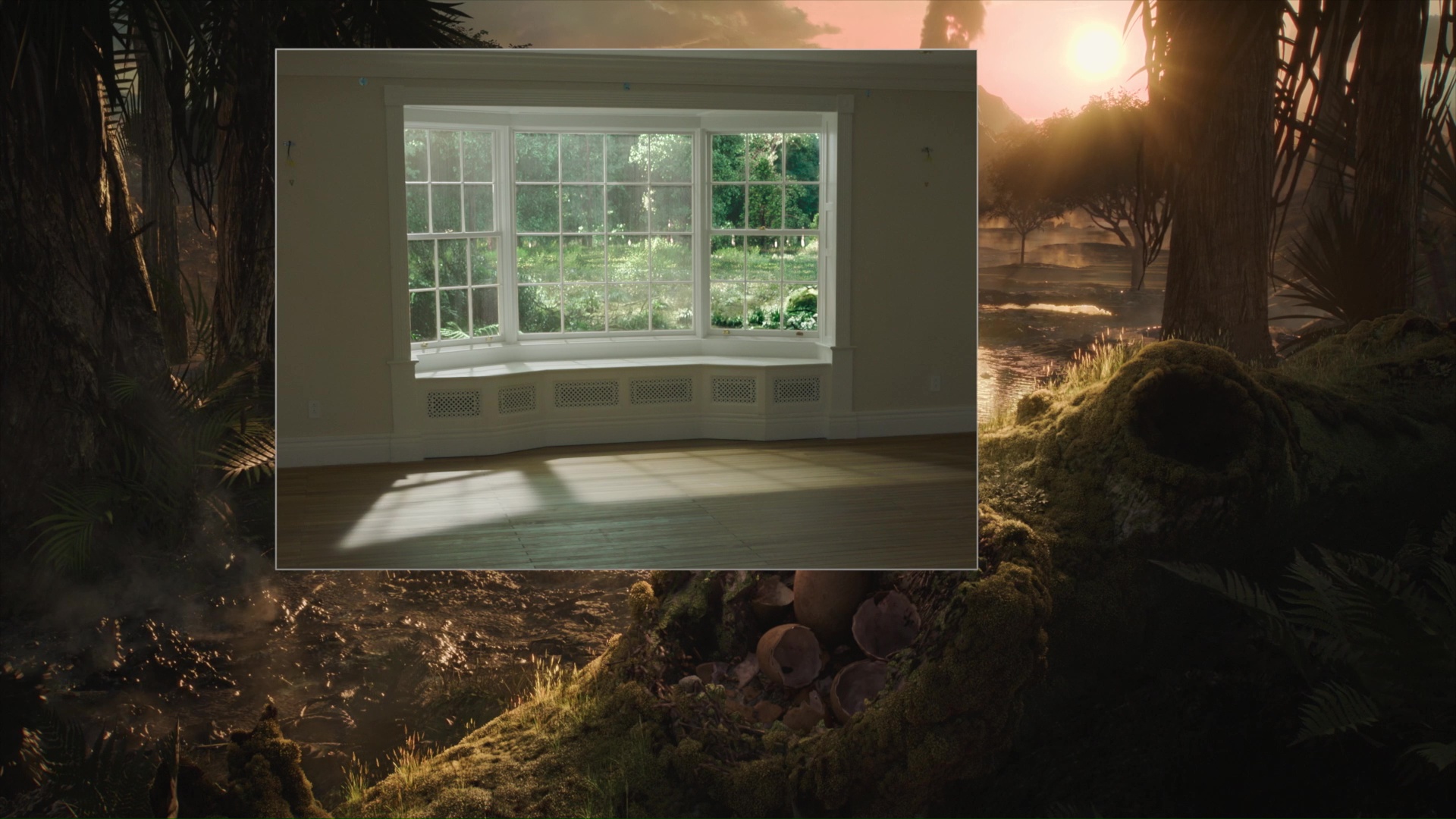 ロバート・ゼメキス監督最新作は“動かない”バック・トゥ・ザ・フューチャー!?『HERE 時を越えて』衝撃の冒頭映像解禁