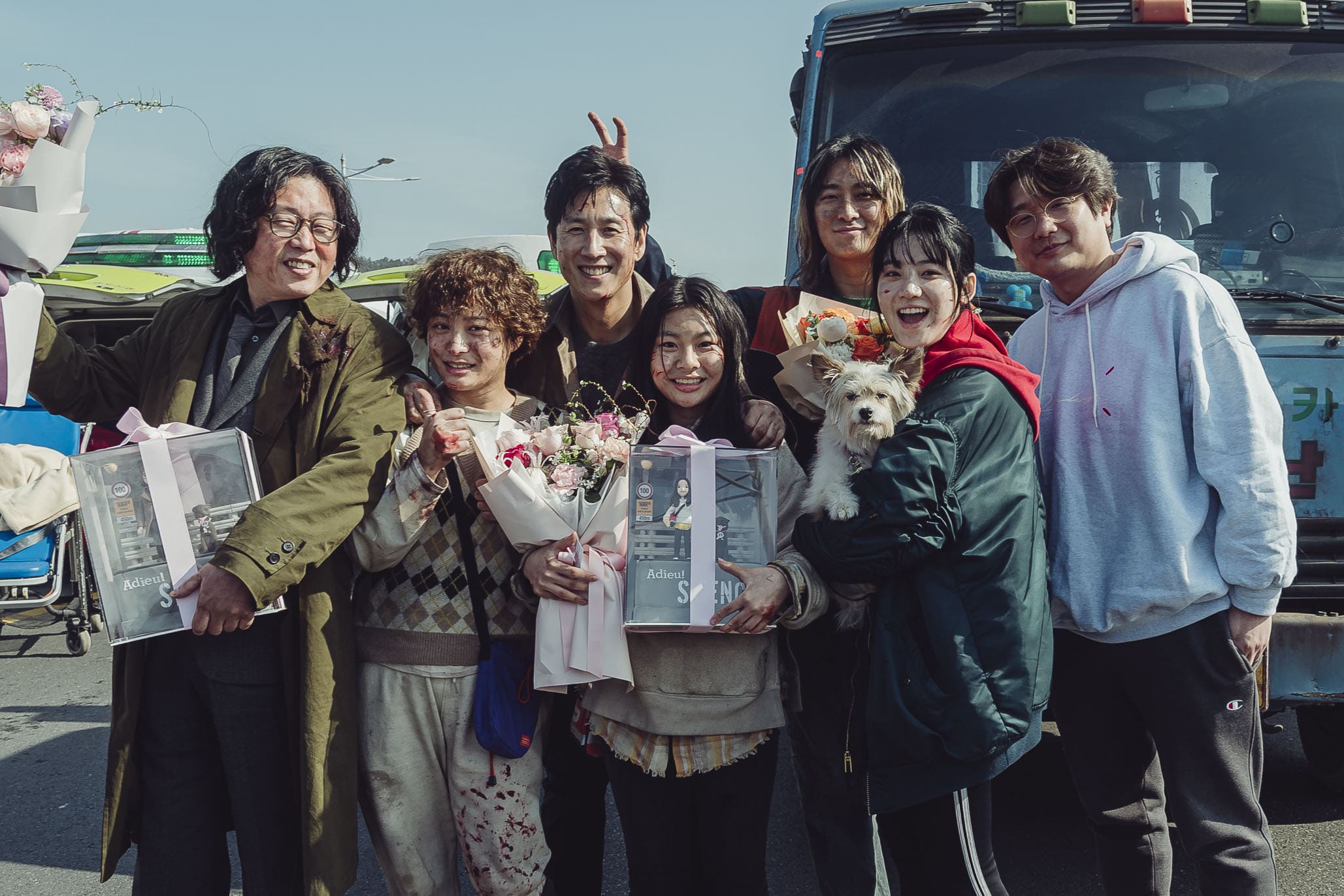 あのシーンはCG? 実際に撮影?『プロジェクト・サイレンス』メイキング映像解禁 イ・ソンギュン、チュ・ジフンらの笑顔あふれる集合写真も到着