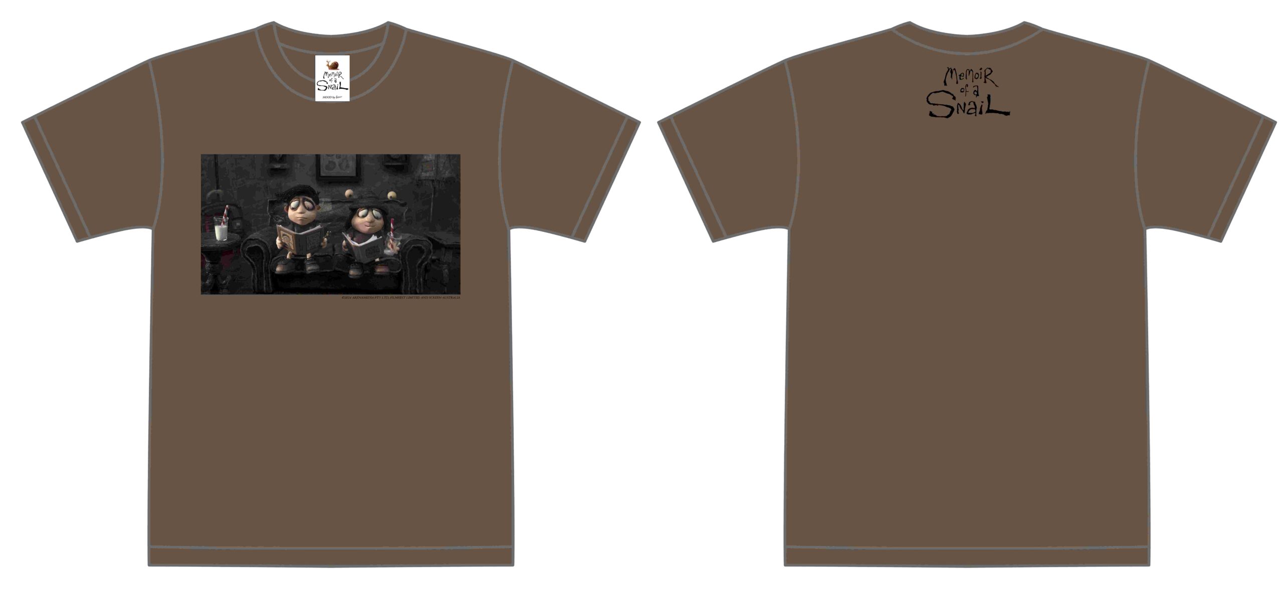 『かたつむりのメモワール』人気アパレルブランド「Sister」とのタイアップでTシャツの販売が決定