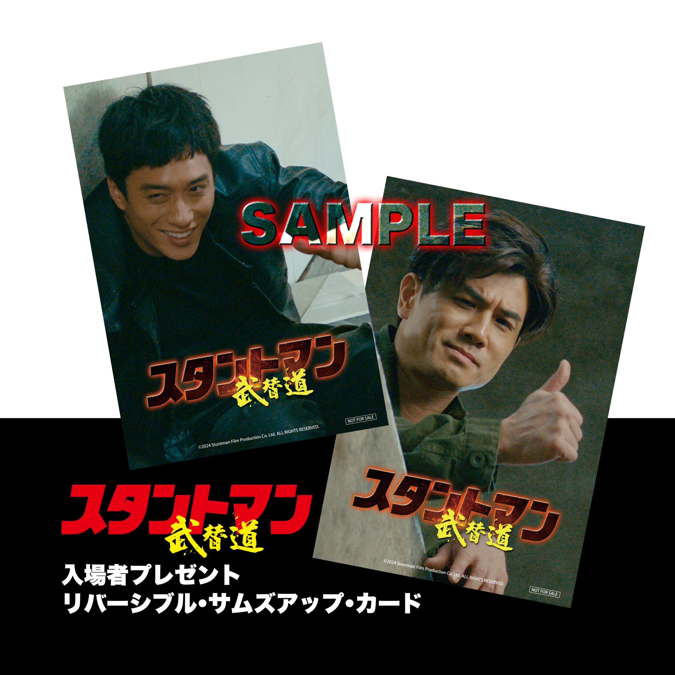 ハイキック＆スマイル炸裂！『スタントマン 武替道』フィリップ・ン＆テレンス・ラウからコメント動画到着　