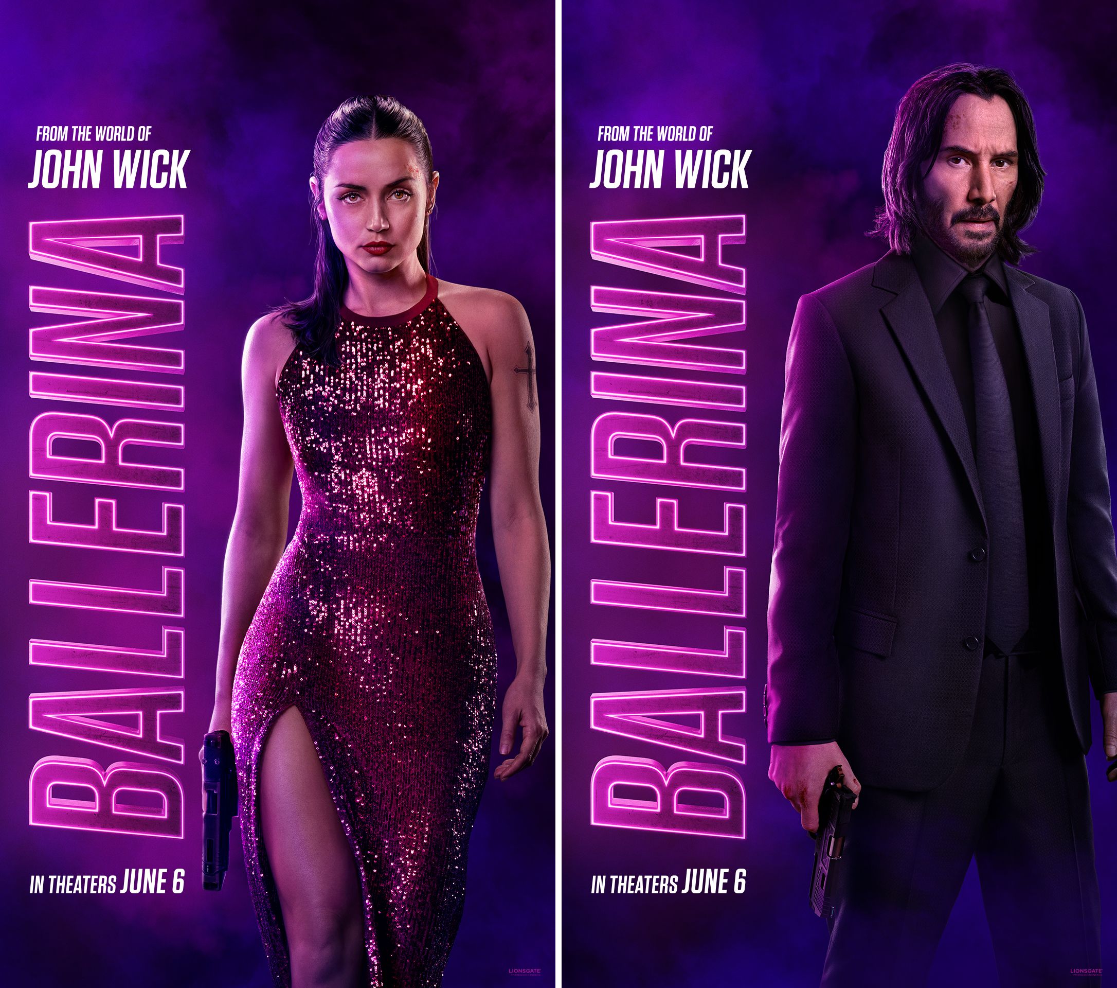 『ジョン・ウィック』シリーズ全4作のオールナイト上映が一夜限定で開催決定 『バレリーナ:The World of John Wick』公開記念