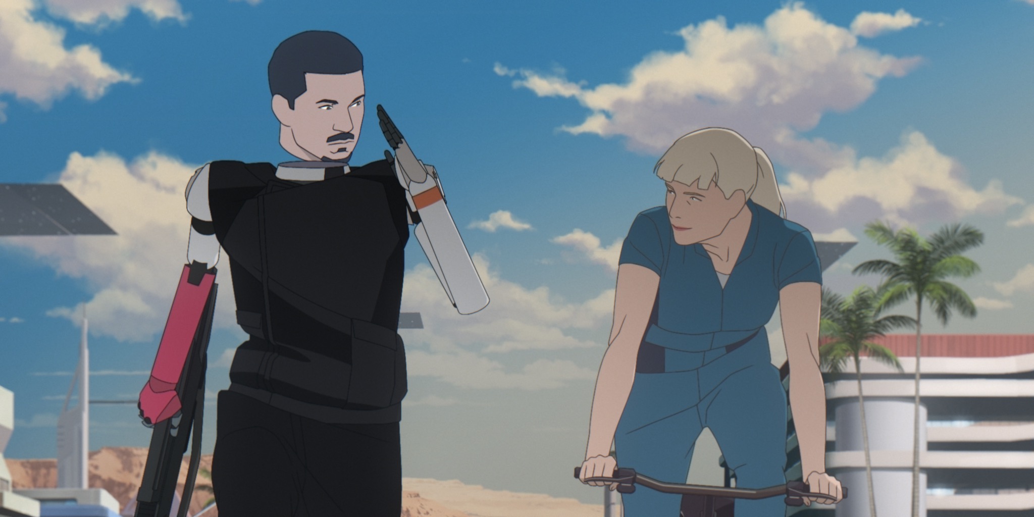 伝説のSFアニメーションの系譜に挑む『マーズ・エクスプレス』日本版オリジナル予告編解禁 人間とロボットの共存が崩れる火星の物語