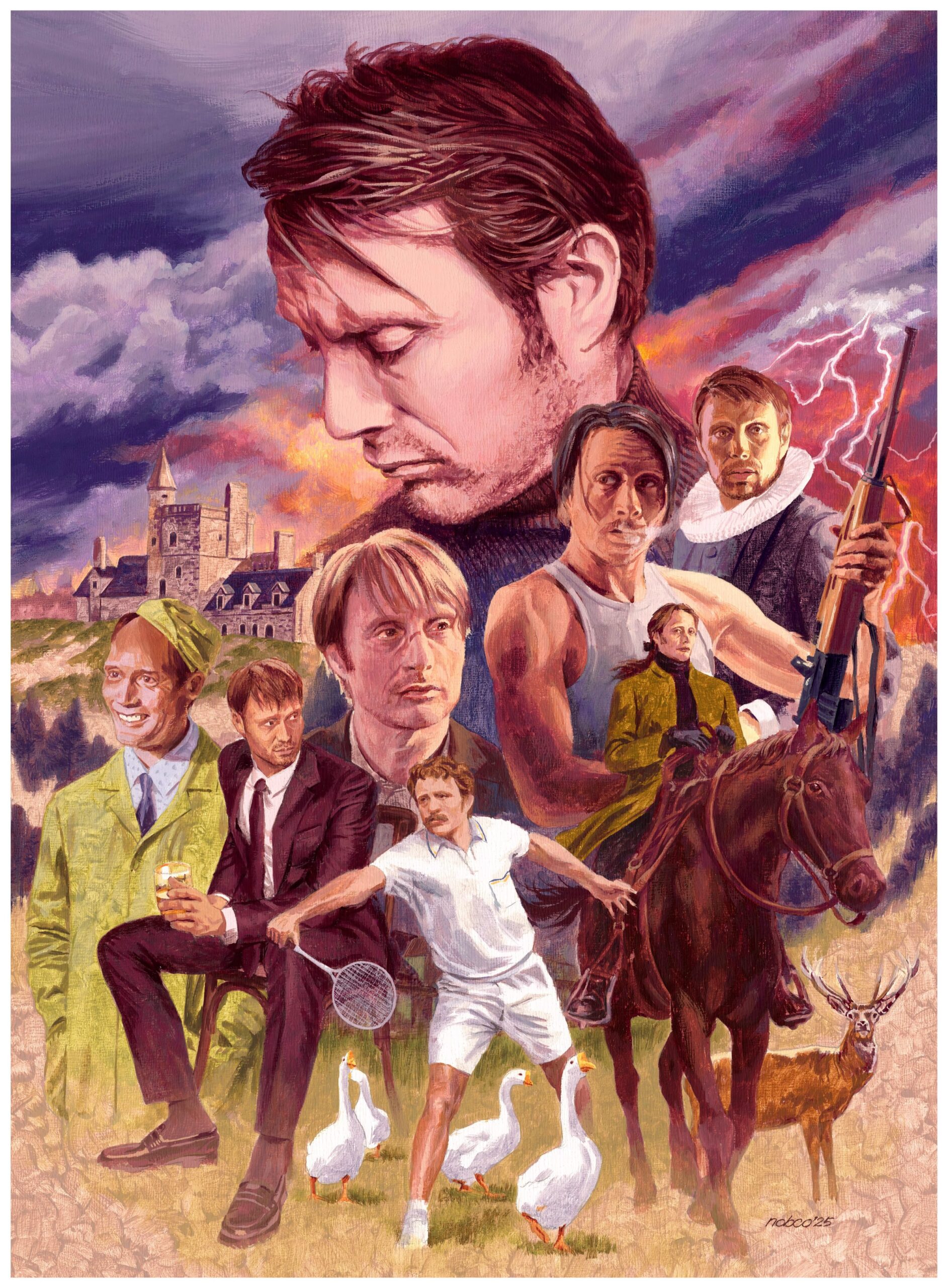 「生誕60周年祭」マッツ・ミケルセンから日本のファンへのコメント動画解禁 小島秀夫、井上和彦ら著名人からコメント&イラスト到着