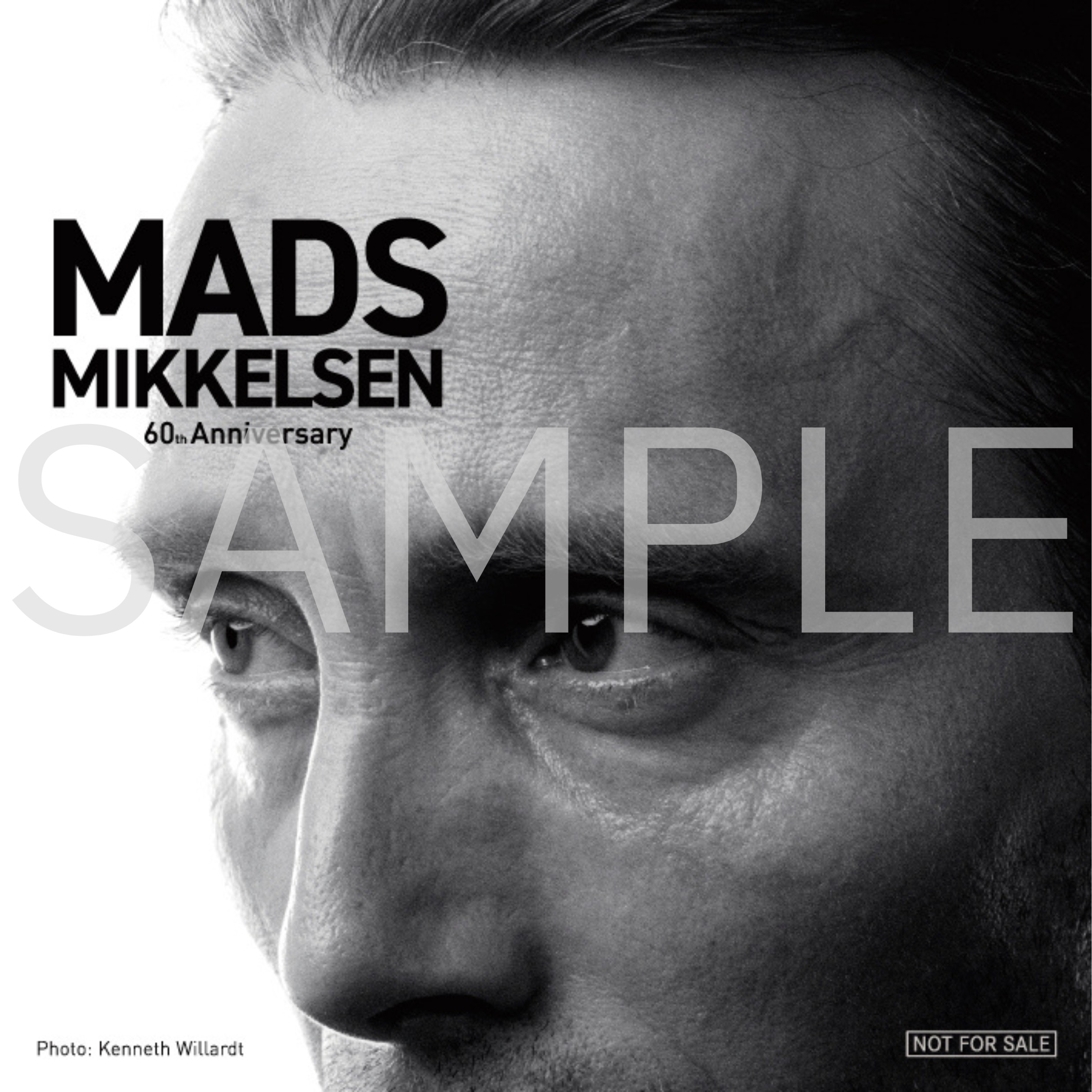 「マッツ・ミケルセン生誕60周年祭」入場者特典第2弾として「オリジナルステッカー」配布決定　マッツ誕生日限定の入場者プレゼントも配布